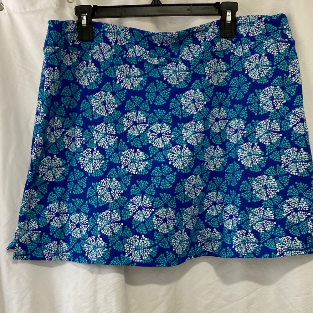 Tranquility by Colorado Clothing Blue and White A-Line Skirt